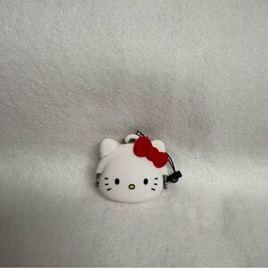 P+G Designs x HELLO KITTY Mini Silicone Pouch Charm White Japan